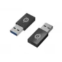 USB-A į USB-C adapteris Conceptronic DONN10G 2 vnt. pakuotė