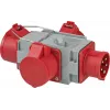 Maitinimo kištukinis adapteris Brennenstuhl 1081640 400V 16A Pilka Raudona