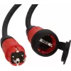 Prailginimo laidas Brennenstuhl 9161250110 25m 1 AC lizdas Lauko Juoda Raudona