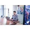 Brennenstuhl estilo įkrovimo stotis su tekstilės danga, 3 m, 1 rozetė + 2 USB, antracito/juoda