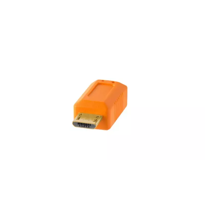 USB laidas Tether Tools CU5430ORG 4,6 m USB A Micro-USB B oranžinis