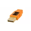 USB laidas Tether Tools CU5430ORG 4,6 m USB A Micro-USB B oranžinis