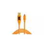 USB laidas Tether Tools CU5430ORG 4,6 m USB A Micro-USB B oranžinis