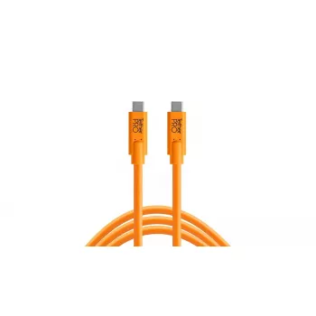 USB laidas Tether Tools CUC15-ORG 4.6 m USB 3.2 Gen 1 USB C oranžinis