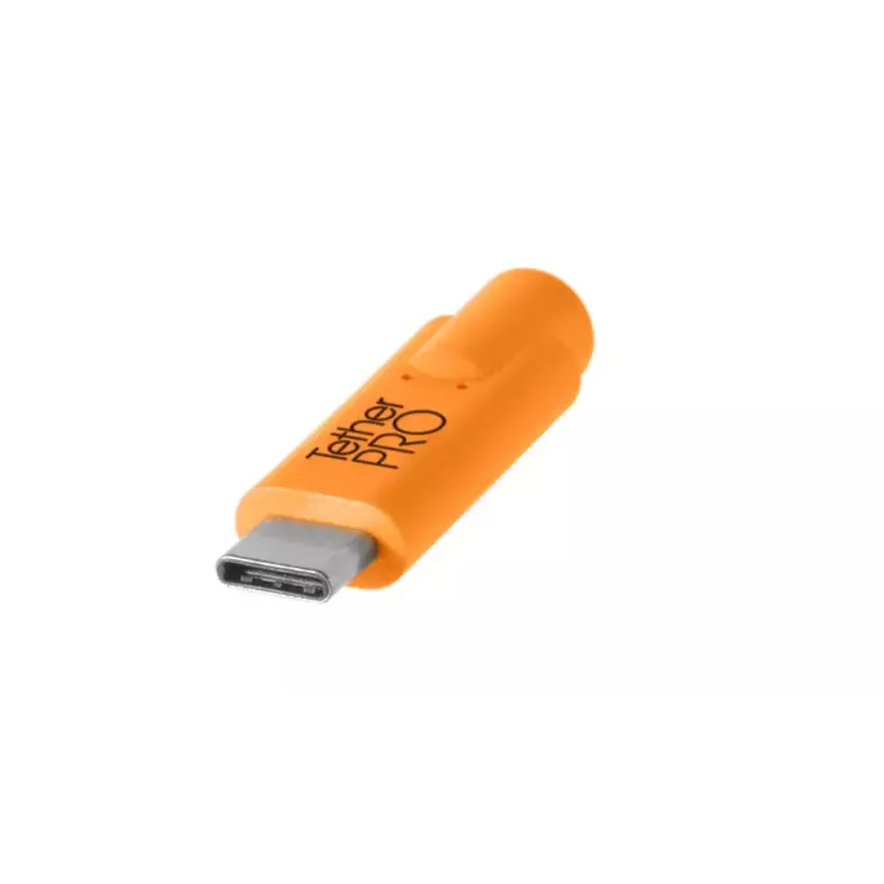 USB laidas Tether Tools CUC2515-ORG 4,6 m USB-C Micro-USB B oranžinis