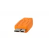 USB kabelis Tether Tools CU5454 4,6 m USB 3.2 Gen 1 Micro-USB B oranžinis