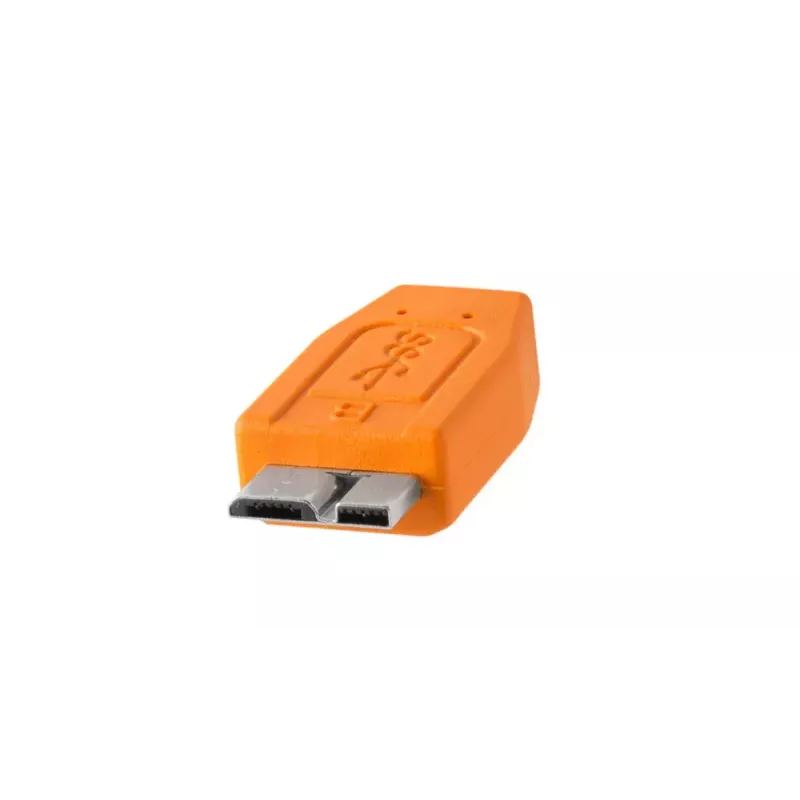USB kabelis Tether Tools CU5454 4,6 m USB 3.2 Gen 1 Micro-USB B oranžinis