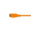 USB kabelis Tether Tools CU5454 4,6 m USB 3.2 Gen 1 Micro-USB B oranžinis