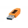 USB kabelis Tether Tools CU5454 4,6 m USB 3.2 Gen 1 Micro-USB B oranžinis