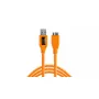 USB kabelis Tether Tools CU5454 4,6 m USB 3.2 Gen 1 Micro-USB B oranžinis