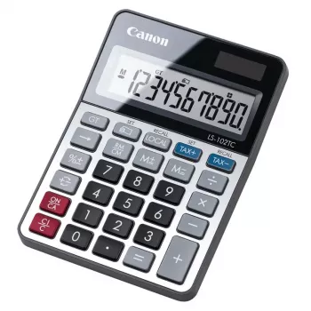 Canon LS-102 TC skaičiuotuvas stalinis pagrindinis juodas, metalinis