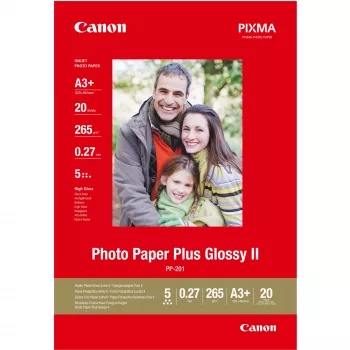 Canon PP-201 Glossy II fotopopierius blizgus A3 Plus - 20 lapų, 260 g/m²