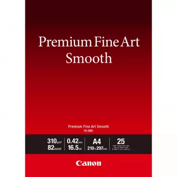 Foto popierius A4 Canon FA-SM 2 Smooth 310 g/m² rašaliniams spausdintuvams