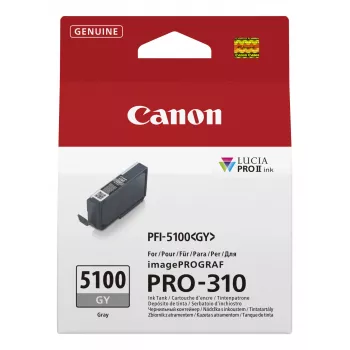 Canon PFI-5100 GY originali pilka kasetė 1 vnt.