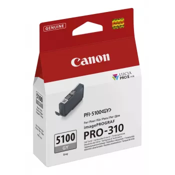 Canon PFI-5100 GY originali pilka kasetė 1 vnt.