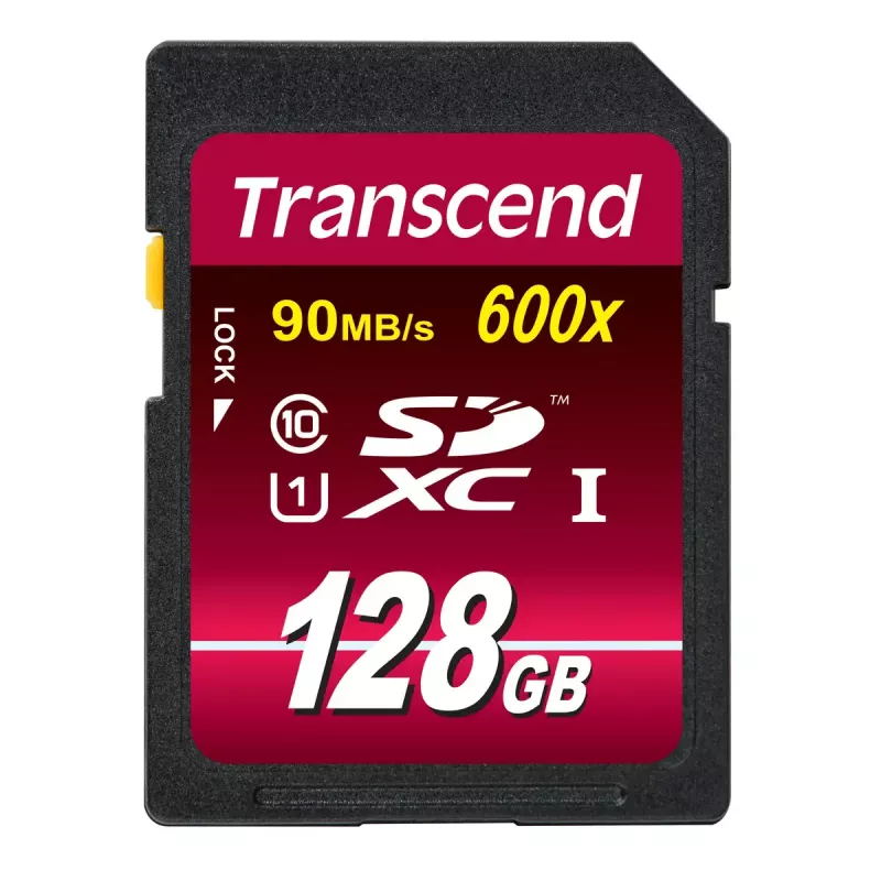 Transcend 128GB SDXC UHS-I 600x TS128GSDXC10U1 atminties kortelė