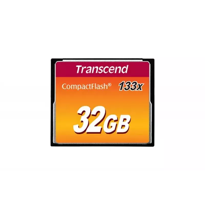 „Flash Memory Transcend 32GB CompactFlash 133x TS32GCF133“
