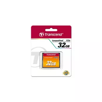 „Flash Memory Transcend 32GB CompactFlash 133x TS32GCF133“