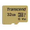 Flash atmintis Transcend 32GB MicroSDHC UHS-I 500S