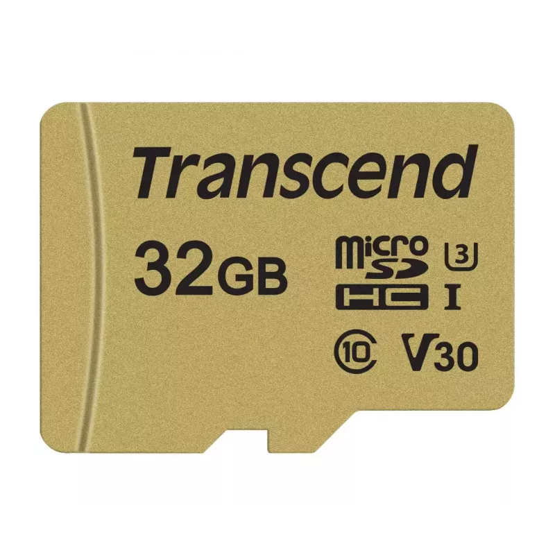 Flash atmintis Transcend 32GB MicroSDHC UHS-I 500S