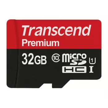„Transcend“ 32GB UHS-I microSDXC „Class 10“ atminties kortelė TS32GUSDCU1