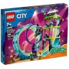 LEGO City Stuntz 60361 „Ultimate Stunt Riders Challenge“ – triukų motociklų rinkinys