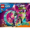 LEGO City Stuntz 60361 „Ultimate Stunt Riders Challenge“ – triukų motociklų rinkinys