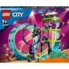 LEGO City Stuntz 60361 „Ultimate Stunt Riders Challenge“ – triukų motociklų rinkinys