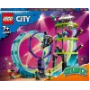 LEGO City Stuntz 60361 „Ultimate Stunt Riders Challenge“ – triukų motociklų rinkinys