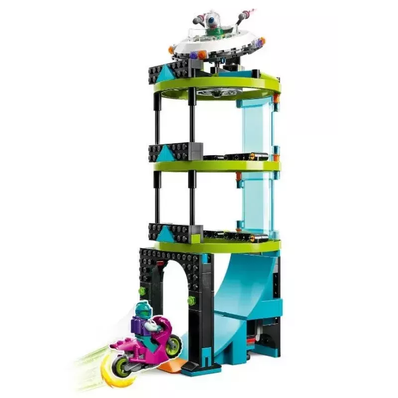 LEGO City Stuntz 60361 „Ultimate Stunt Riders Challenge“ – triukų motociklų rinkinys