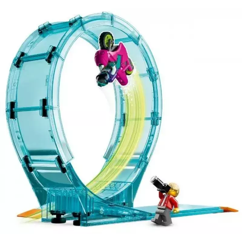 LEGO City Stuntz 60361 „Ultimate Stunt Riders Challenge“ – triukų motociklų rinkinys