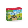 Schleich FARM WORLD Ponių vikrumo lenktynių rinkinys 42482