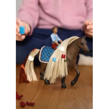 Schleich HORSE CLUB Sofia’s Beauties pradinis rinkinys Leo ir Rocky, įvairiaspalvis