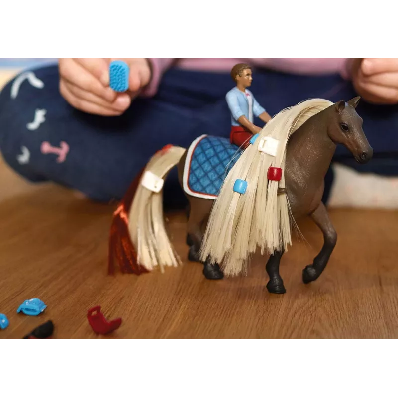 Schleich HORSE CLUB Sofia’s Beauties pradinis rinkinys Leo ir Rocky, įvairiaspalvis