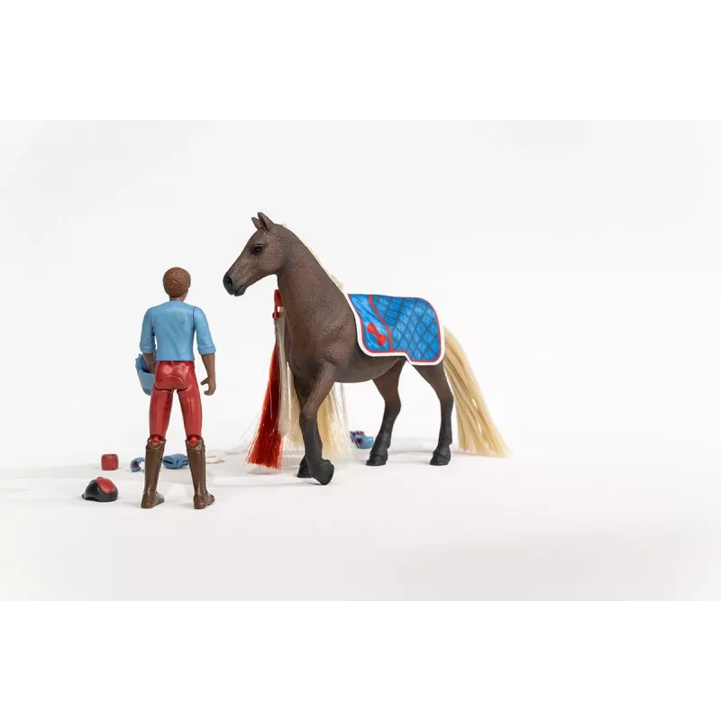 Schleich HORSE CLUB Sofia’s Beauties pradinis rinkinys Leo ir Rocky, įvairiaspalvis