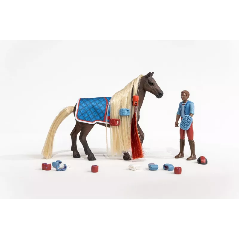 Schleich HORSE CLUB Sofia’s Beauties pradinis rinkinys Leo ir Rocky, įvairiaspalvis
