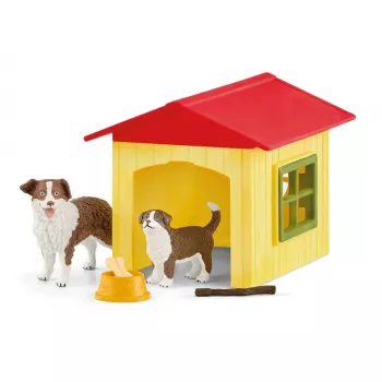Šunų namelis Schleich FARM WORLD 42573 Įvairiaspalvis Rekomenduojamas amžius 3+