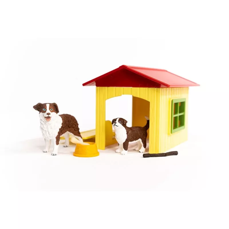 Šunų namelis Schleich FARM WORLD 42573 Įvairiaspalvis Rekomenduojamas amžius 3+