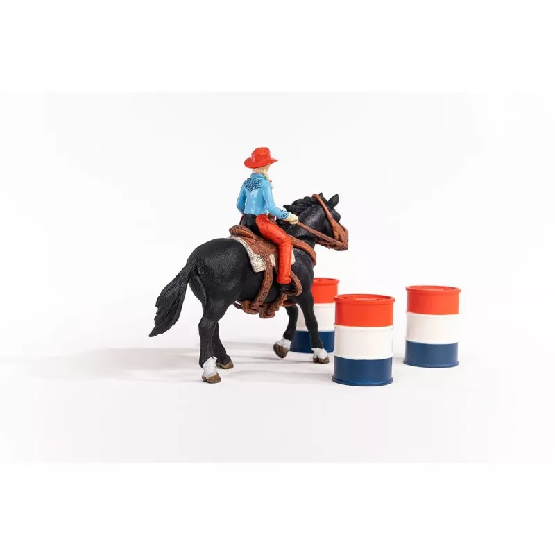 Schleich Cowgirl Barrel Racing Fun žaislų rinkinys, 3–8 m., įvairiaspalvis