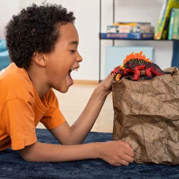 Schleich ELDRADOR CREATURES Magma Lizard – ugninis driežas iš Lavos pasaulio