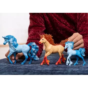 Schleich BAYALA Elementa Fire Unicorn Stallion 70756S – Ugninis vienaragis eržilas oranžinis