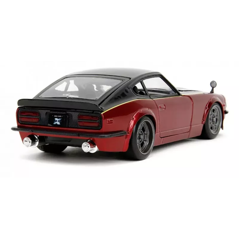 Automobilio modelis Jada Toys 253203090 Fast & Furious Datsun 240Z 1:24 metalas plastikas guma raudona juoda