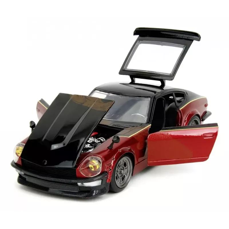 Automobilio modelis Jada Toys 253203090 Fast & Furious Datsun 240Z 1:24 metalas plastikas guma raudona juoda