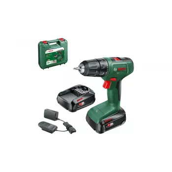 Bosch EasyDrill 18V-40 1630 RPM Beklėjinis 1.3 kg Juoda, Žalia