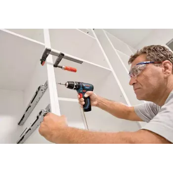 Pistolinė rankena gręžtuvas Bosch GSB 12V-15, 1300 aps./min., 2 Ah akumuliatorius