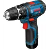 Pistolinė rankena gręžtuvas Bosch GSB 12V-15, 1300 aps./min., 2 Ah akumuliatorius
