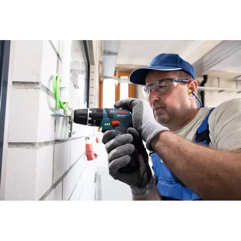Pistolinė rankena gręžtuvas Bosch GSB 12V-15, 1300 aps./min., 2 Ah akumuliatorius