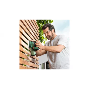 Bosch EasyOrbit 18V-10 (be akumuliatoriaus ir įkroviklio), orbitinis šlifuoklis, juodas, žalias, plastikinis, Vokietija, 23000 OPM, 1 mm