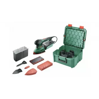 Bosch PSM 200 AES daugiafunkcis šlifuoklis 26000 RPM Juoda, Žalia 200 W