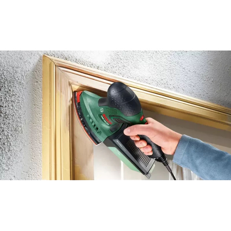 Bosch PSM 200 AES daugiafunkcis šlifuoklis 26000 RPM Juoda, Žalia 200 W